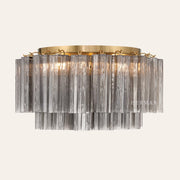 Addis Murano Glass Flushmount 22