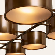 Daphne Metal Linear Chandelier