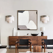 Adam Round 2-Tier Wall Sconce