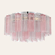 Addis Murano Glass Flushmount 22