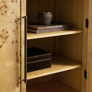 Haven Burl Tall Cabinet 36