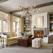 Gothic Viticci Round Chandelier 40