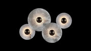 Median Alabaster Flush mount - 4 Surface