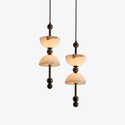 Duo Alabaster Pendant Lamp