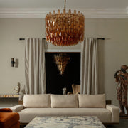 Drum Sorrento Chandelier – Two Colours Available 31.5