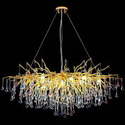 Crystal Branch Raindrop Chandelier