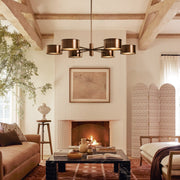 Daphne Metal Round Chandelier