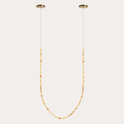 Alabaster Bead LED Pendant Light