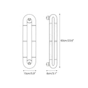Alabaster Tube Wall Sconce