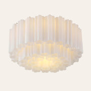 Addis Murano Glass Flushmount 22