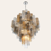 Addis Murano Glass Diamond Chandelier 50