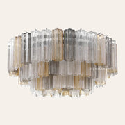 Addis Murano Glass Flushmount 22