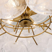 Riviera Glass Disc Chandelier 26