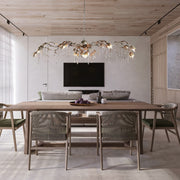 Gothic Viticci Rectangular Chandelier 52 