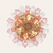 Addis Murano Glass Flushmount 22