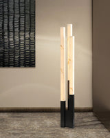 Modern Soft Glow LED Alabaster High Standing Floor Lamp