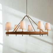Hastings 8-Light Halo Chandelier