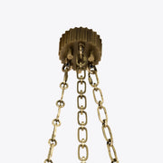 Chaplin Alabaster Plafonnier Chandelier
