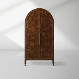 Haven Burl Tall Cabinet 36