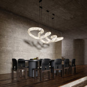 Infinity 12 & 16 Alabaster Pendant Light
