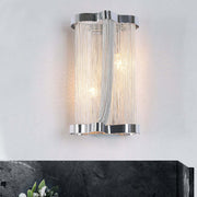 Irregular Chain Tassel Wall Sconce 14.1