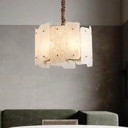 Lorry Alabaster Round Chandelier 20