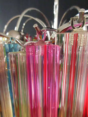 Murano Chandelier – 200 prisms – Multicolored