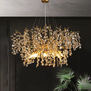 Luxury Crystal Branch Chandelier 39.4