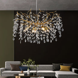 Luxury Branch Ceiling Chandelier for Dining Room 31.5