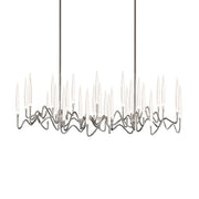 Pezzo Crystal Long Chandelier L78'' 59''  40''