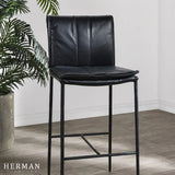 Eugina Leather Stool