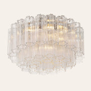 Addis Murano Glass Flushmount 22