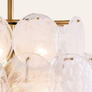Riviera Glass Disc Chandelier 26