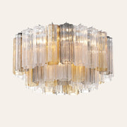 Addis Murano Glass Flushmount 22