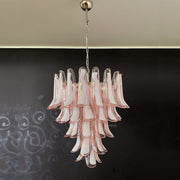 Murano Chandelier – 52 petals – Pink