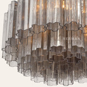 Addis Murano Glass Flushmount 22