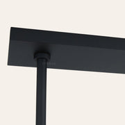 Nadia Glass Linear Chandelier 42