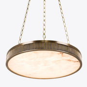 Chaplin Alabaster Plafonnier Chandelier