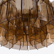 Berlin Chandelier Amber Glass 35