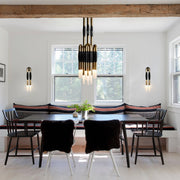 Double Head Antonia Horsehair Sconce