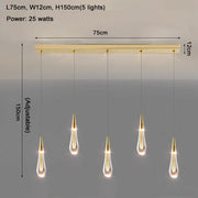 Cadere Water Drop Lighting Fixture