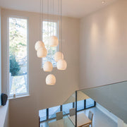 Arica Alabaster Round Chandelier