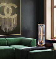 Glaxy Rectangular Crystal Table Lamp