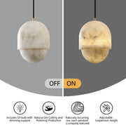 Alabaster Pendant Lights Kitchen Island