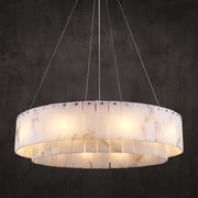 Celine Alabaster Round Chandelier 31