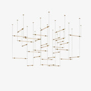 Crystal Grid Customize Chandelier