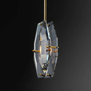 Caro Multi-faceted Crystal Pendant Light