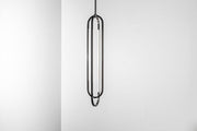 Oval double pendant