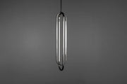 Oval double pendant