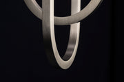 Oval double pendant